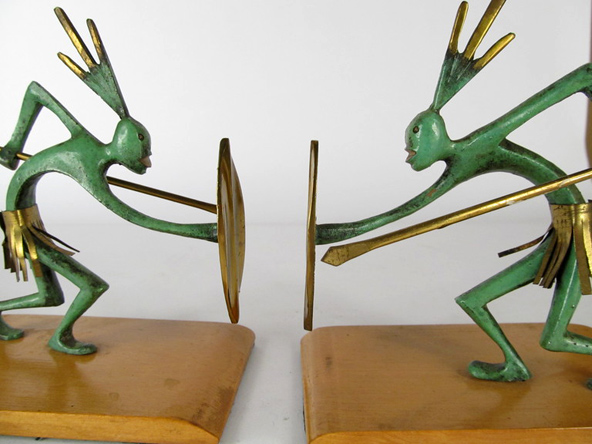 3846 Pair of Brass Bookends – lawson-fenning