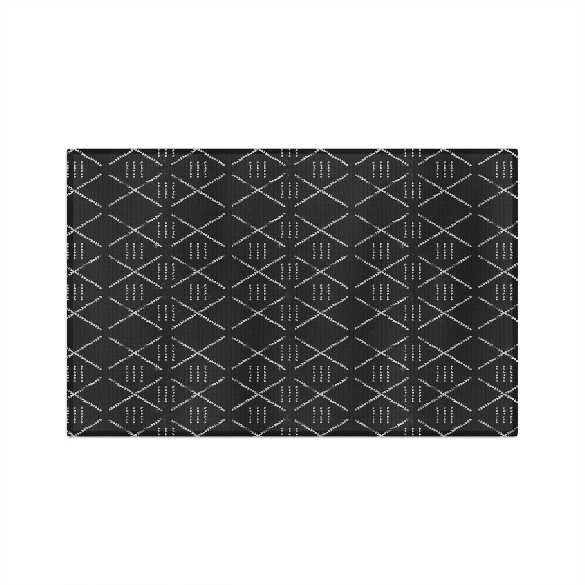 Geometric Mudcloth Microfiber Kitchen Towel
