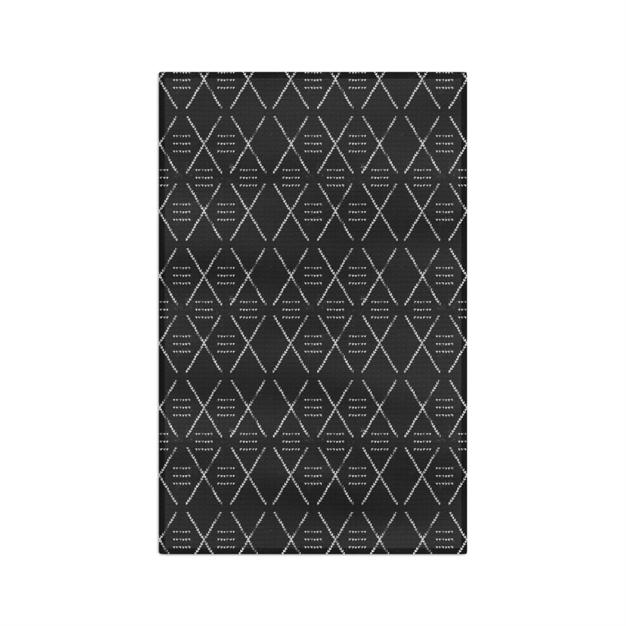 Geometric Mudcloth Microfiber Kitchen Towel