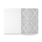 Geometric Mudcloth Lined Journal