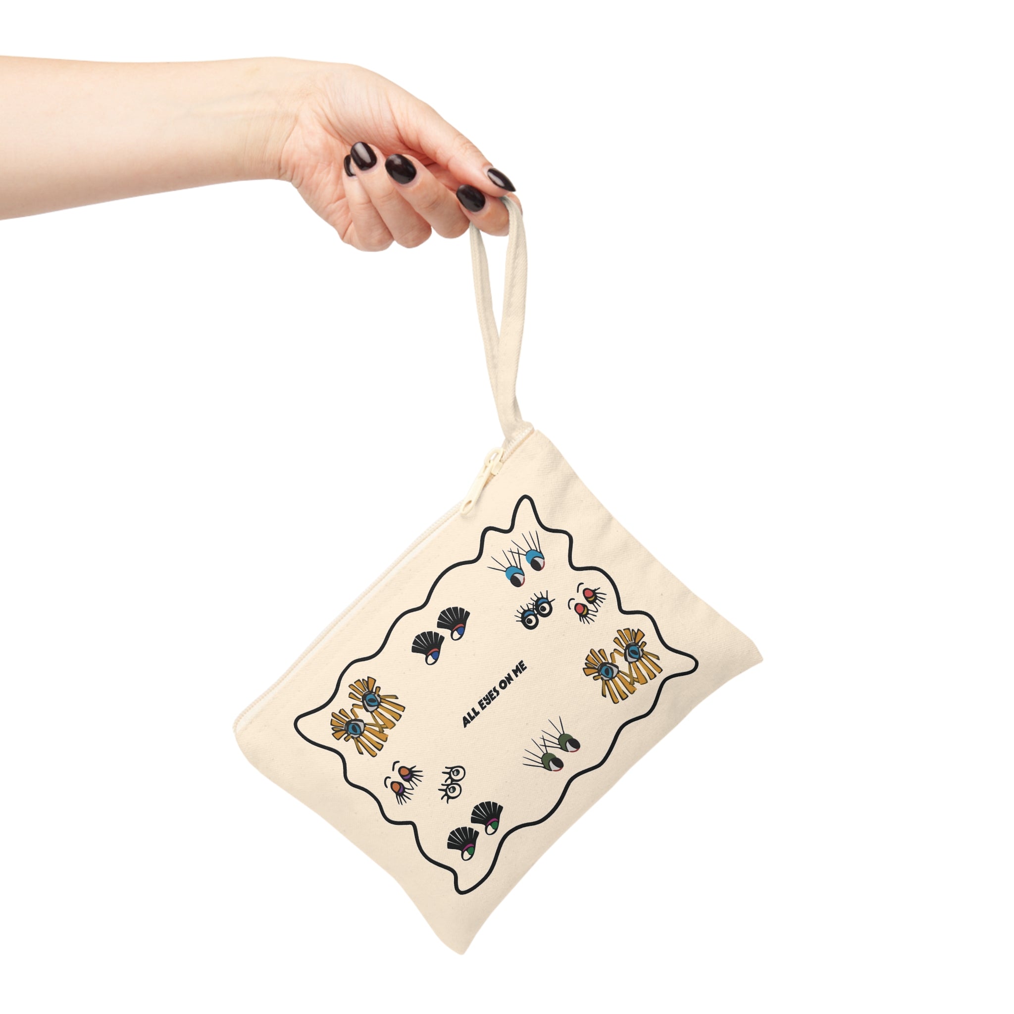 All Eyes on Me Accessory Zipper Pouch
