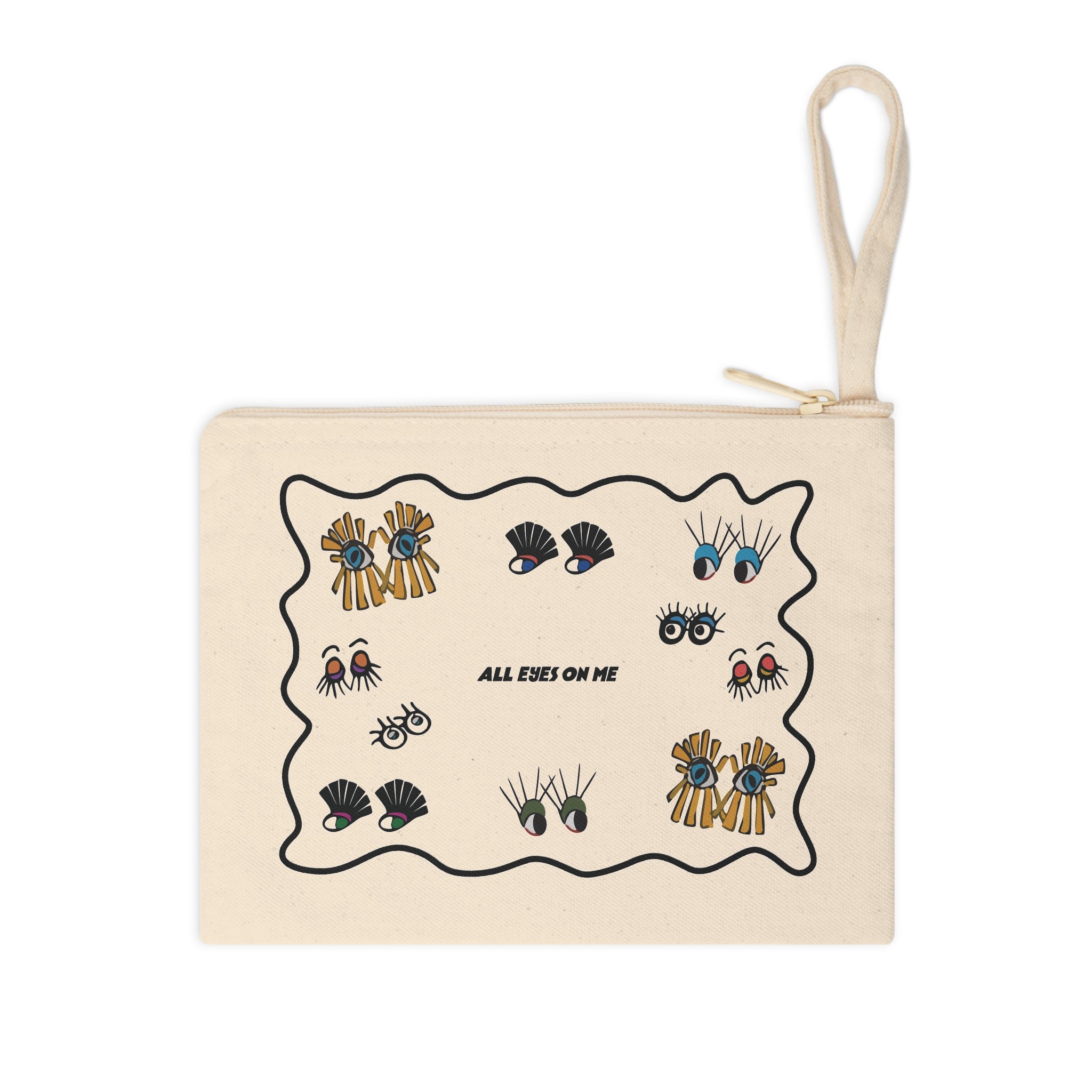 All Eyes on Me Accessory Zipper Pouch