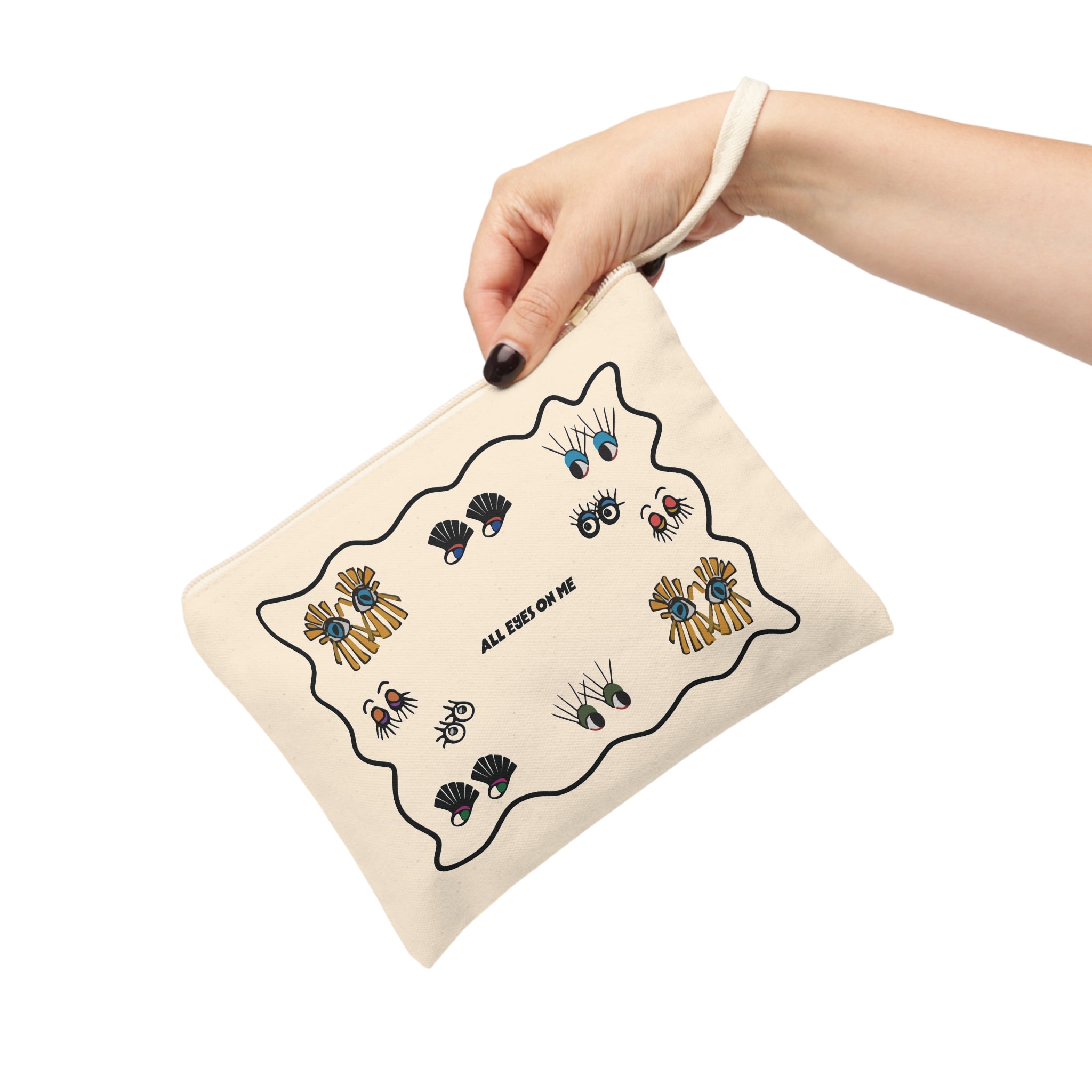 All Eyes on Me Accessory Zipper Pouch