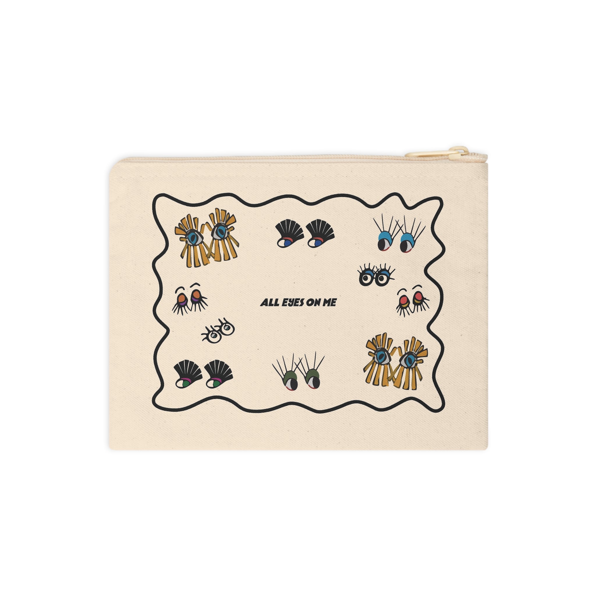 All Eyes on Me Accessory Zipper Pouch