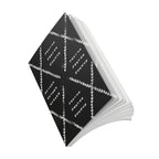 Geometric Mudcloth Lined Journal